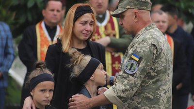 У Львові попрощалися з загиблим воїном Дмитром Гудзиком, якого вважали зниклим безвісти (ФОТО)