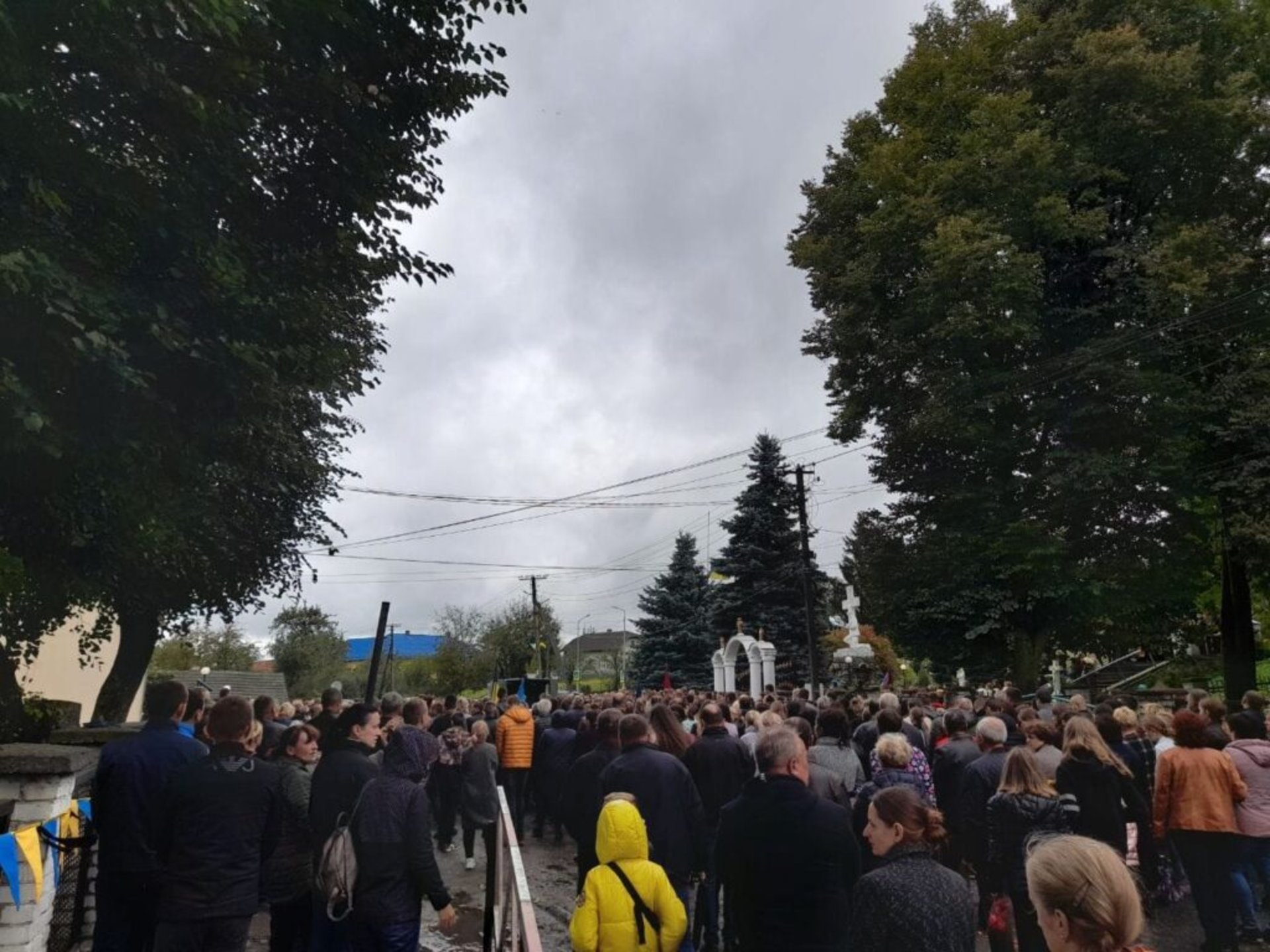 На Львівщині попрощалися з 24-річним воїном Дем’яном Данилівим, фото Михайло Лучечко
