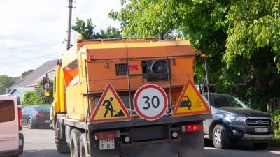 У Бродах тривають дорожні роботи