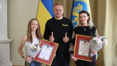 Садовий дав гімнастці Христині Пограничній аж 20 тисяч гривень