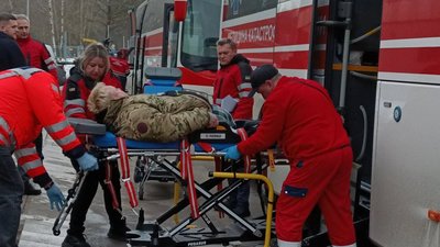 Ще 34 воїни на реабілітацію до Латвії доправив обласний Центр екстреної медичної допомоги