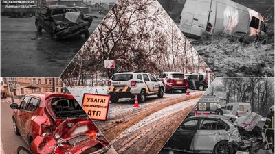 На Львівщині з початку року у аваріях травмувалось майже 200 людей