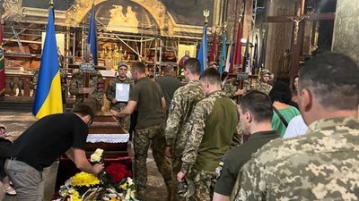 Крехів та Львів прощались із новітнім Героєм Володимиром Дитюком (ФОТО)