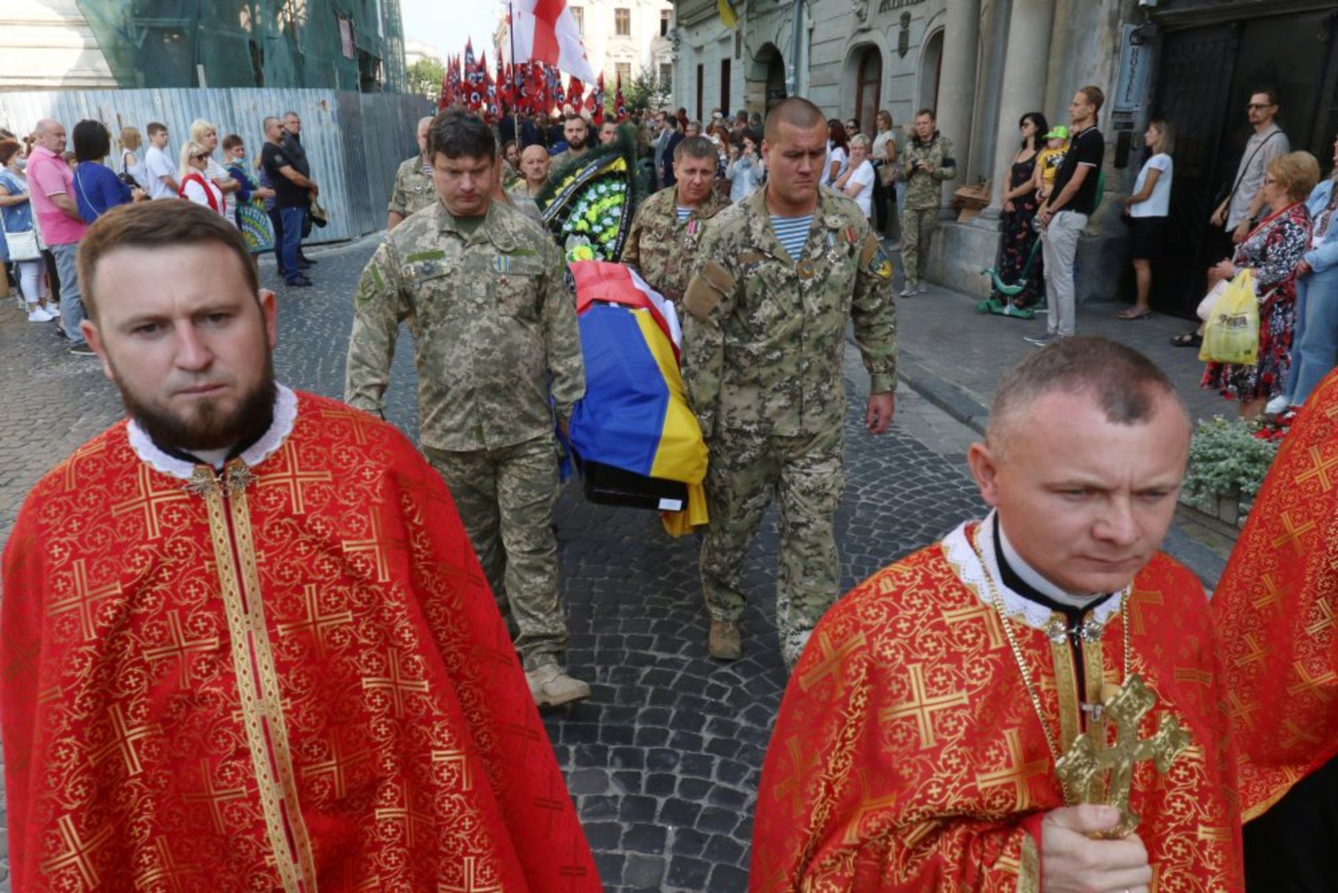 У Львові перепоховали українця, який загинув під час російсько-грузинської війни