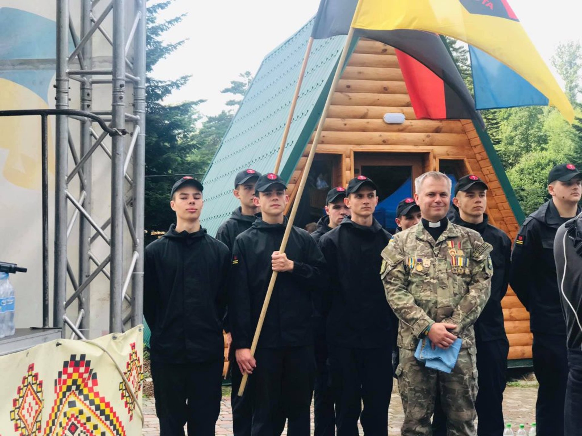 На Львівщині відзначили 75-ту різницю створення Української Головної Визвольної Ради. Фото: Ольга Матейчик.