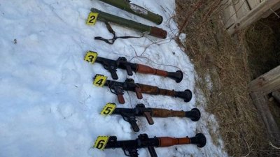 На Чернігівщині виявили схрон з боєприпасами