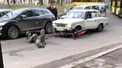 Біля Собору Юра у Львові легковик наїхав на велосипедиста (ФОТО)