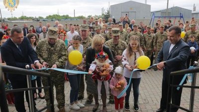 На Львівщині відкрили житловий будинок для військовослужбовців