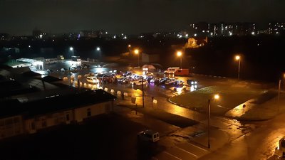 У Стрию відбувся автопробіг прикрашених ілюмінацією автомобілів (ФОТО, ВІДЕО)