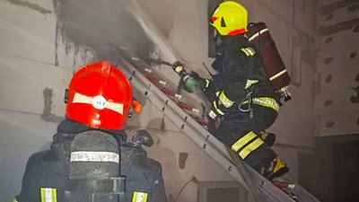 У Львові під час пожежі постраждав чоловік