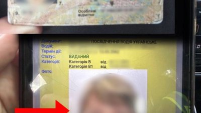 На Львівщині чоловік їздив із посвідченням жінки