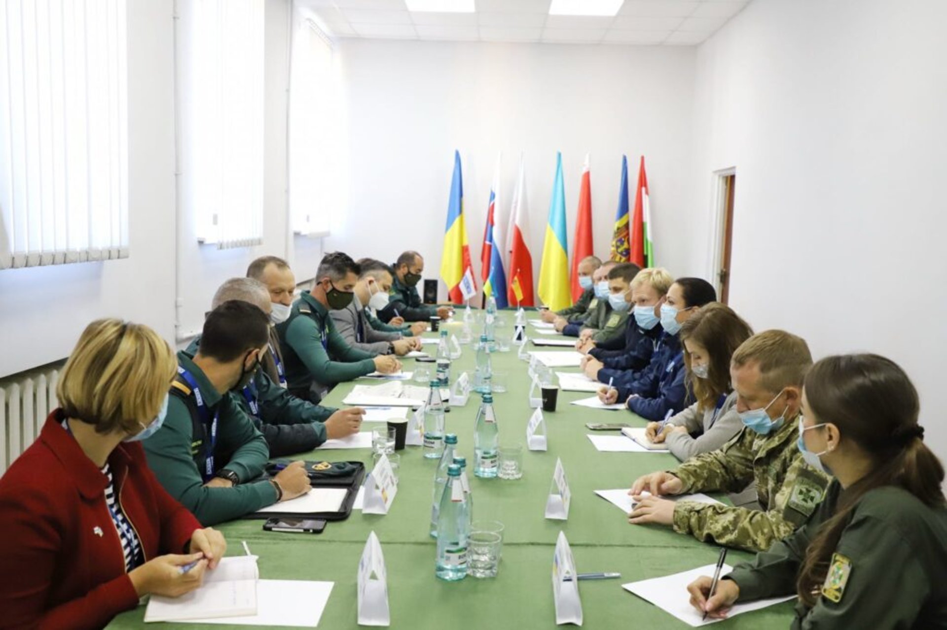 На Львівщині прикордонників відвідали представники цивільної гвардії Іспанії, фото ДПСУ