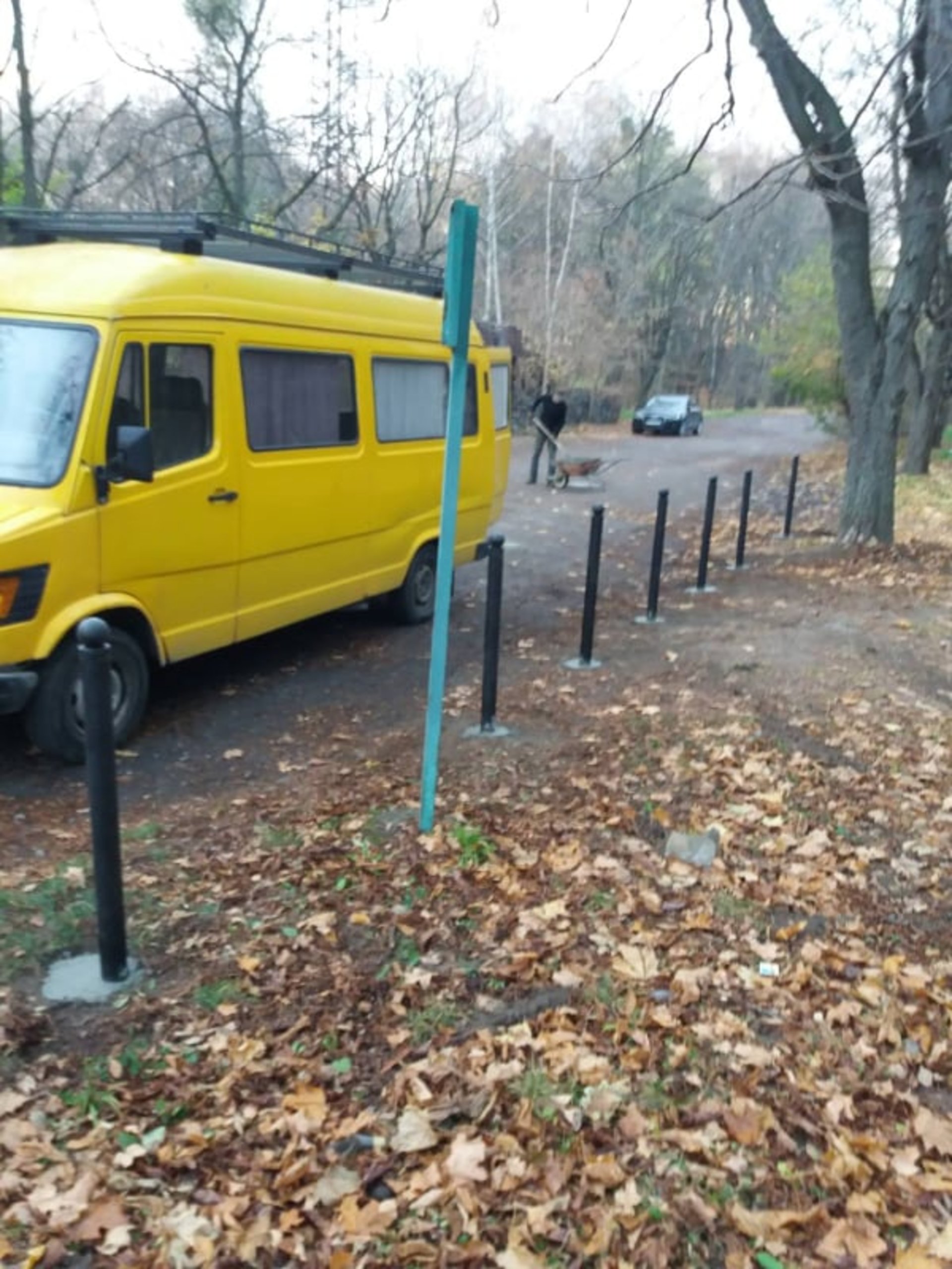 Компанію, яка розпочала будівництво у Снопківському парку Львова, оштрафують, фото Любомир Зубач
