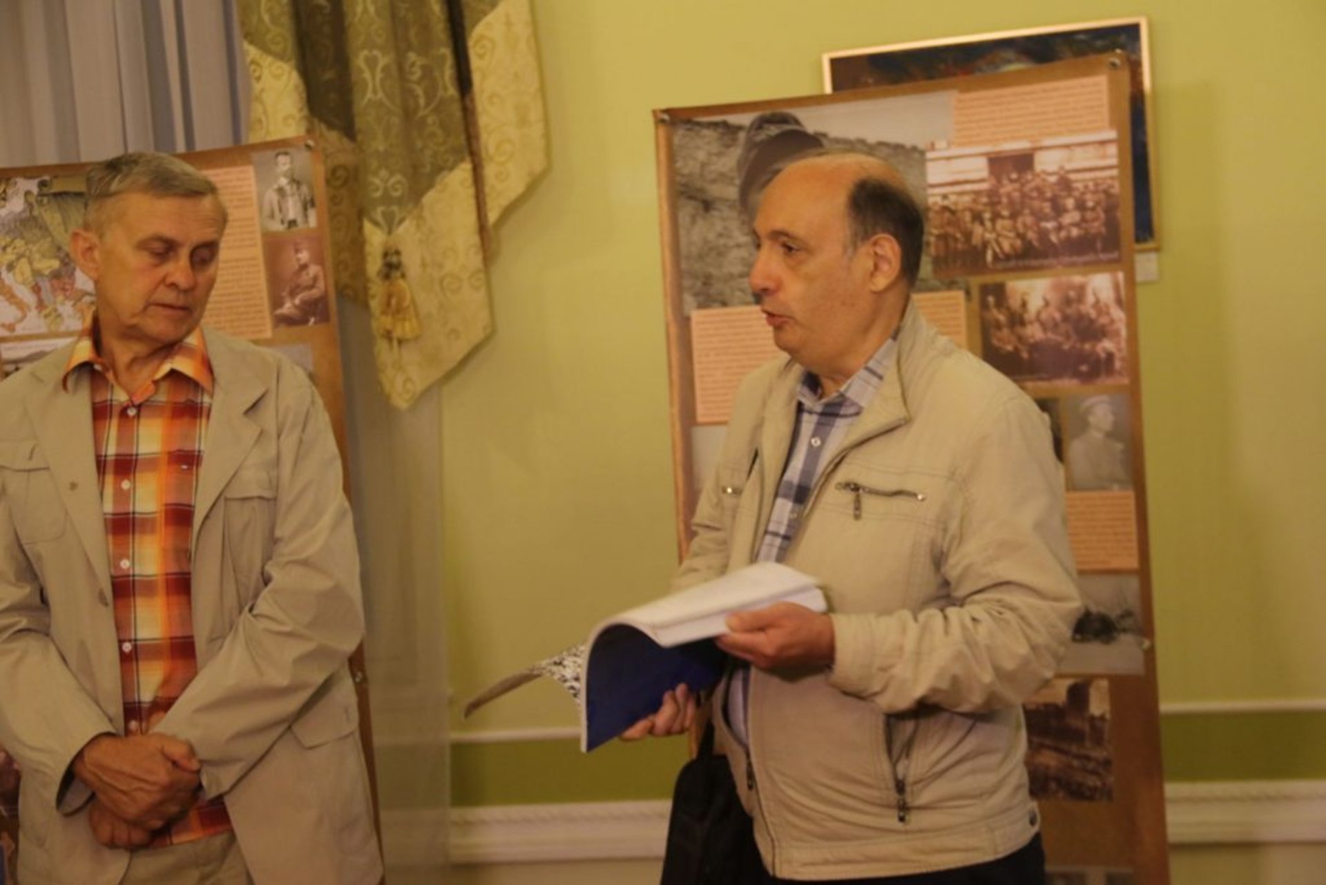 Презентація проекту «Науково-популярна фотовиставка до 100-річчя ЗУНР «Галицька Армія у боротьбі за незалежність України»