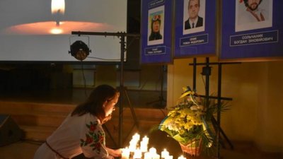 У Львові вшанували пам`ять трьох Героїв Небесної Сотні