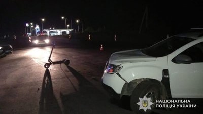 На Львівщині травмовані два малолітні водії самокатів