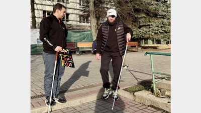 У Львові відновлюється захисник, який втратив на війні зір