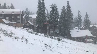 Драгобрат замело 15-ма сантиметрами снігу