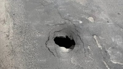 У Львові утворилось провалля Садового