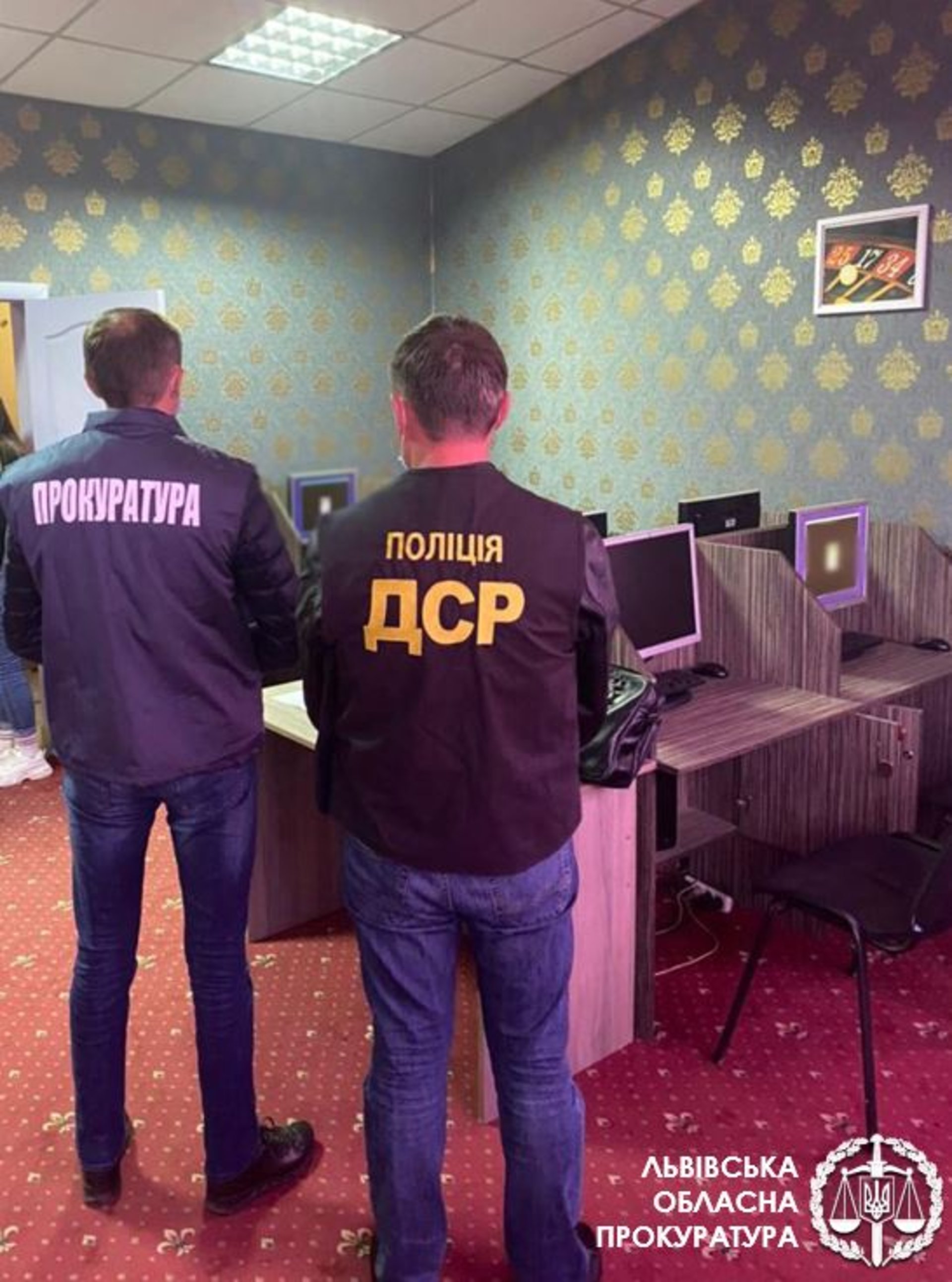 На Львівщині викрито та припинено незаконний гральний бізнес