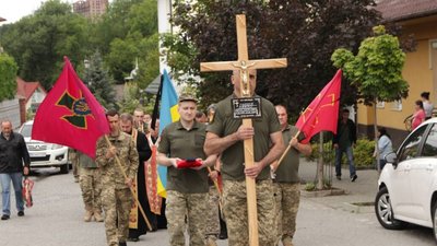 Дрогобиччина прощається із Захисником Павлом Габшієм