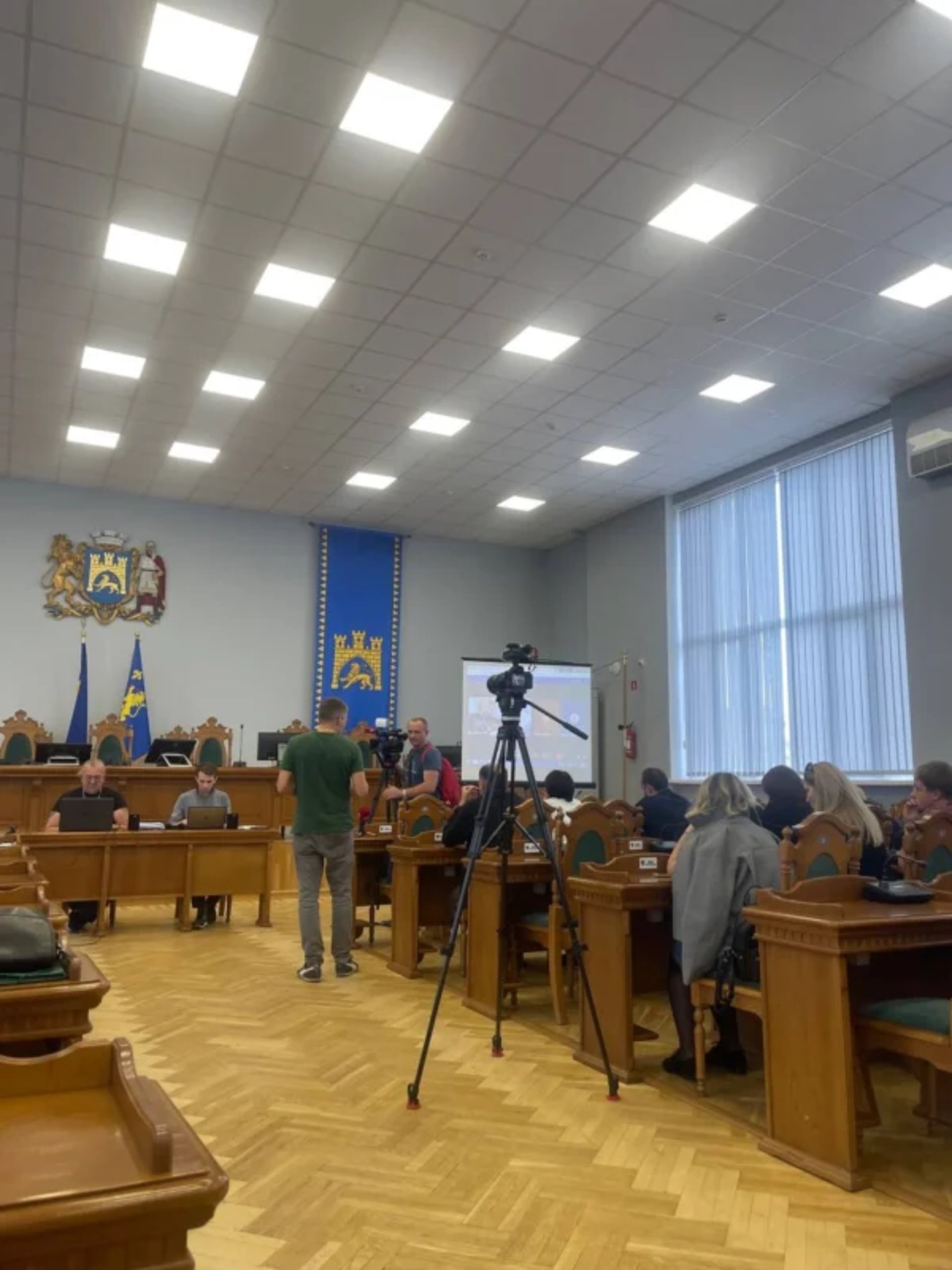 Засідання комісії Львівської районної ради, фото Олег ДОВГАНИК, Четверта студія