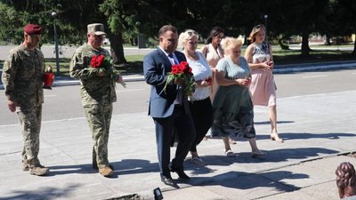 На Львівщині Полторак відвідав 80 окрему десантно-штурмову бригаду