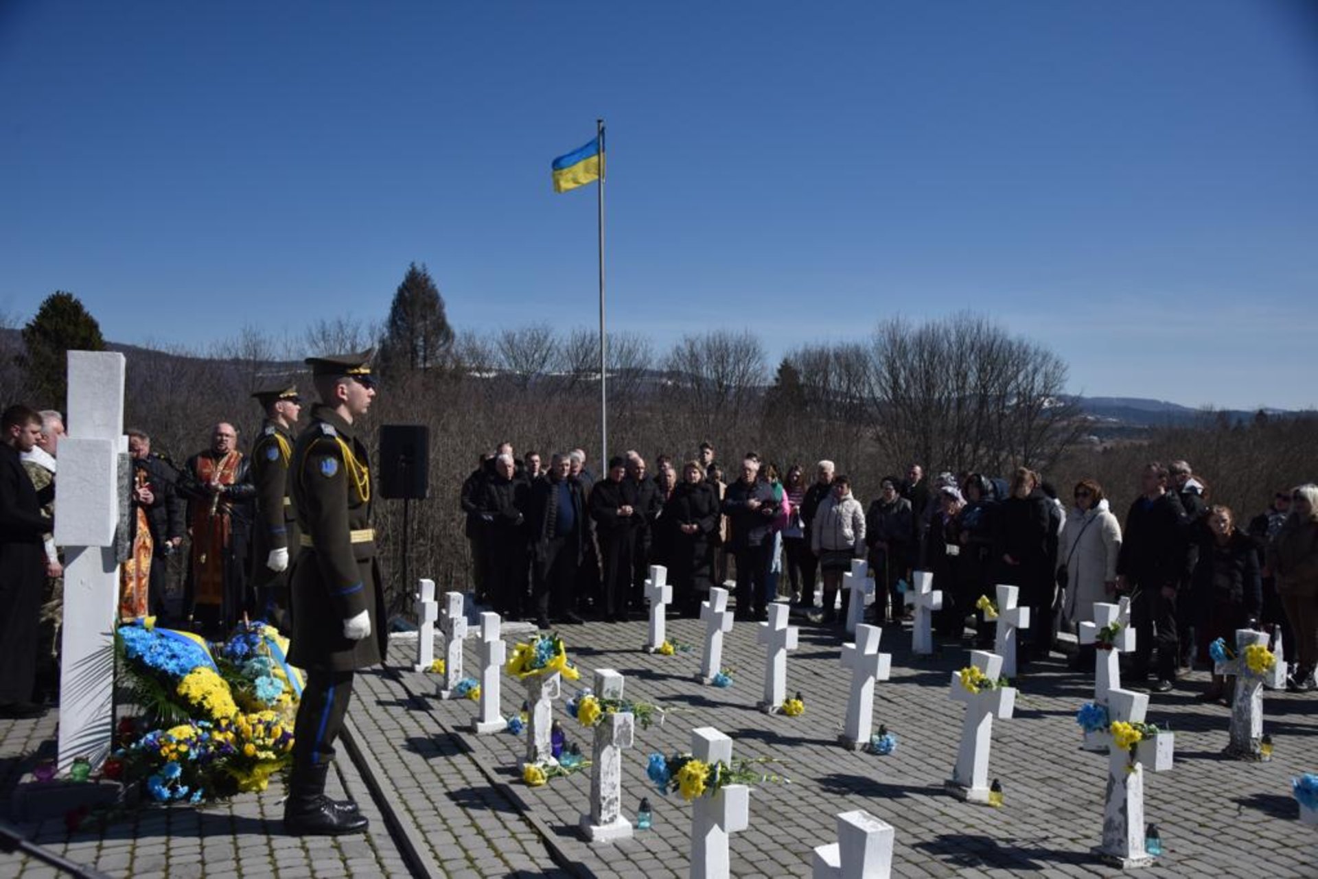 На Верецькому перевалі вшанували пам’ять розстріляних січовиків Карпатської України