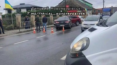 В Івано-Франкове не розминулись автомобілі (ФОТО)