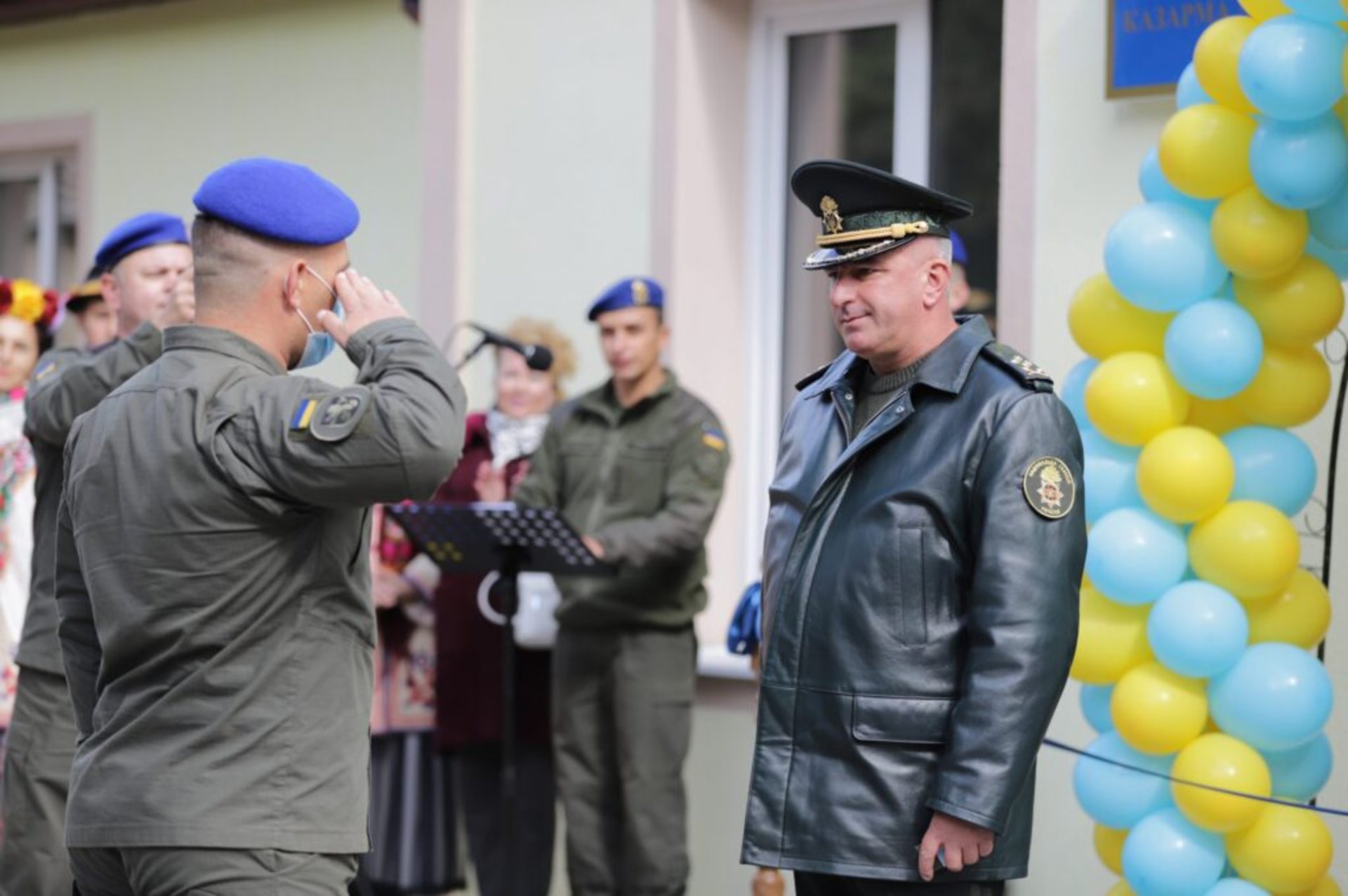 У Дрогобичі відкрили оновлену будівлю підрозділу Нацгвардії