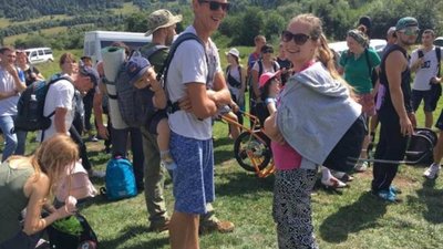 У межах відзначення Міжнародного дня альпінізму на Львівщині, розпочалося сходження на гору Пікуй