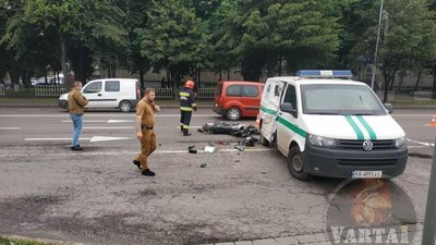 У Львові від отриманих травм під час ДТП загинув мотоцикліст (ФОТО)