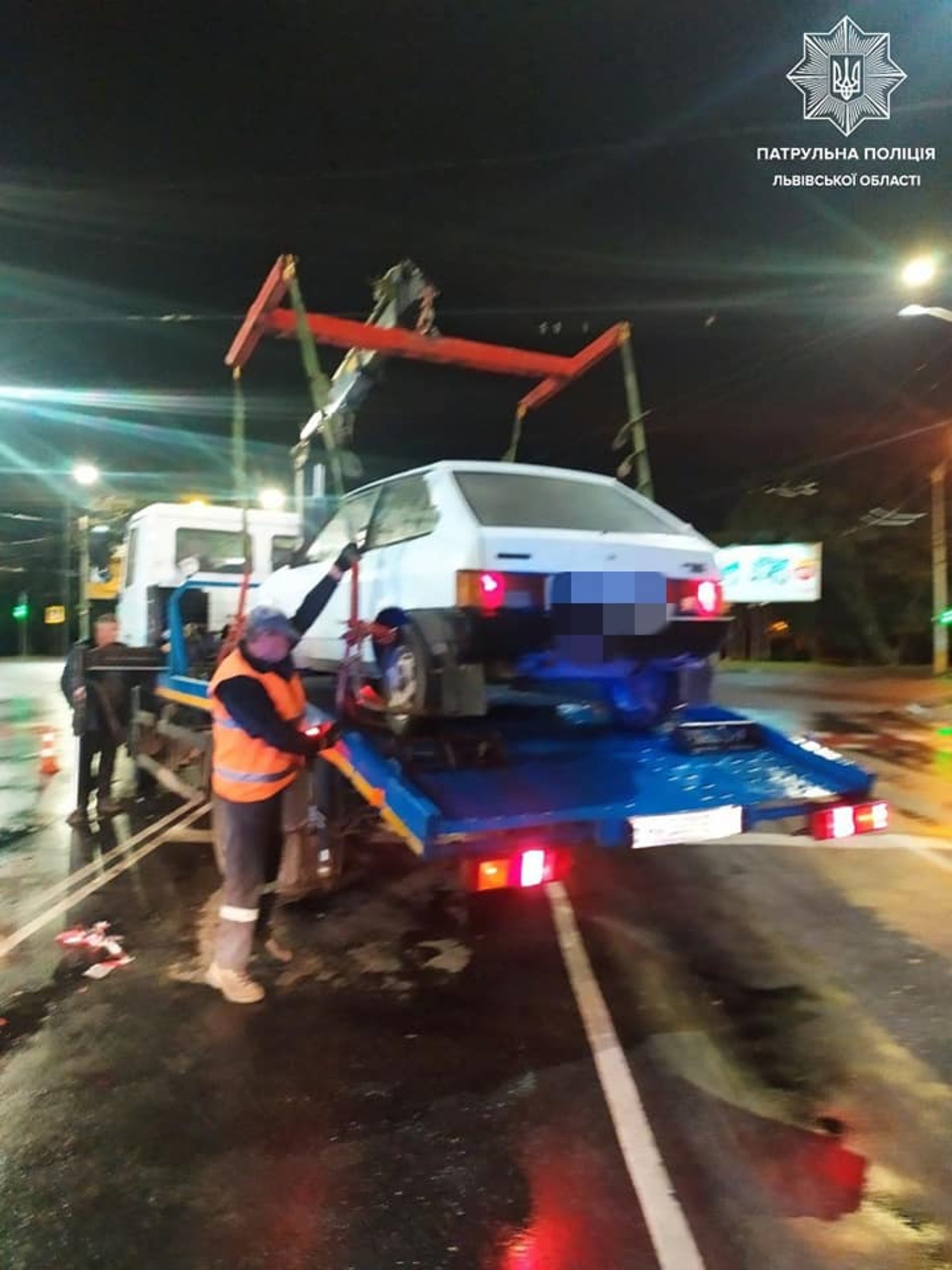 У Львові п’яний 60-річний водій на перехресті влетів у автомобіль