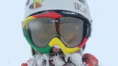 Волонтер оприлюднив селфі свого замороженого обличчя після тривалих пошуків зниклого у Карпатах львів'янина (ФОТО)