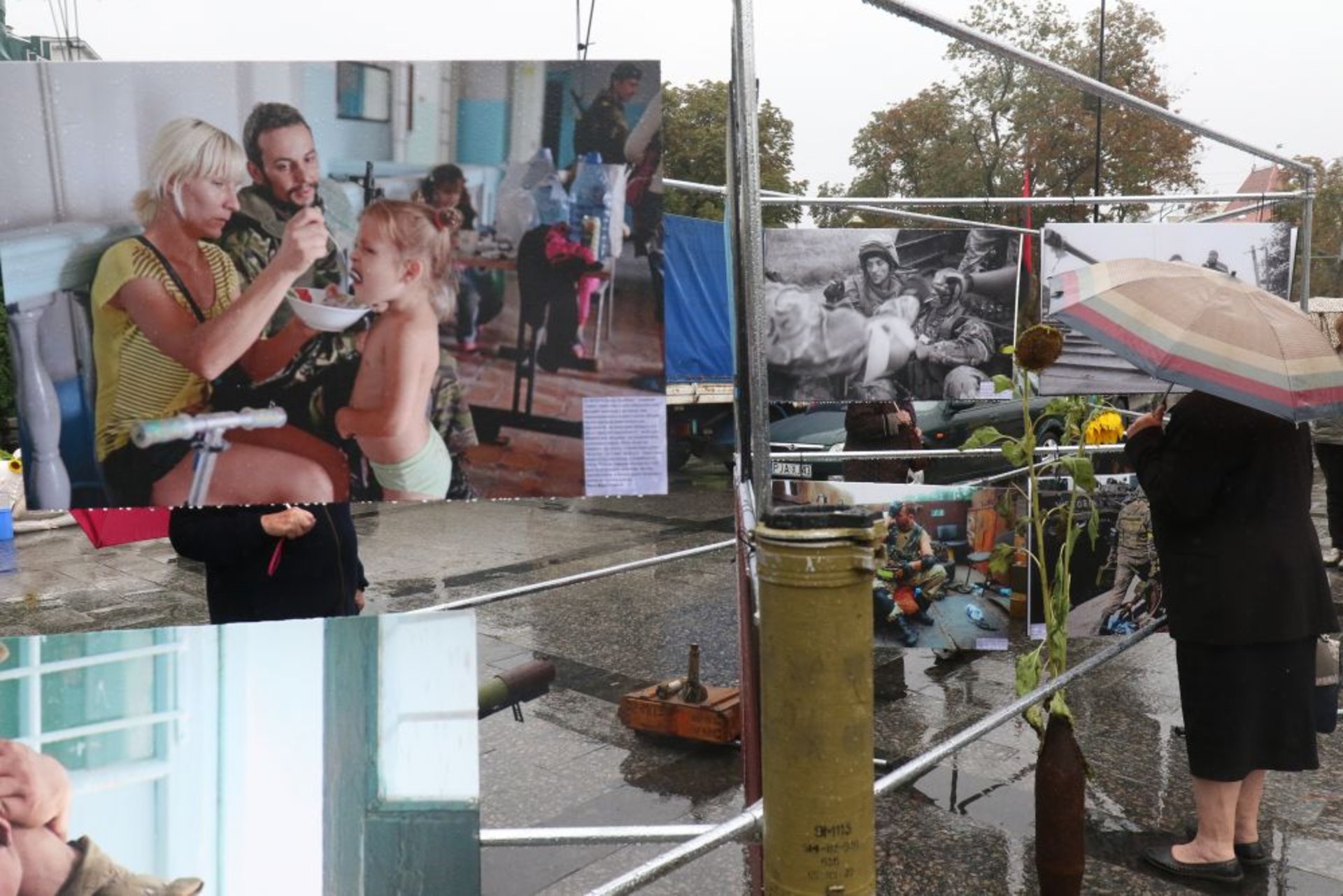 У Львові відкрили фотовиставку в пам'ять про події поблизу Іловайська 2014 року, фото ЛМР
