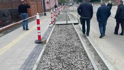 Садовий згадав за розриту вулицю Шевченка (ФОТО)
