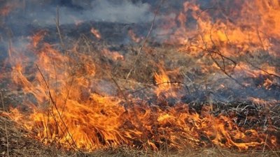 На Львівщині горів магазин (ВІДЕО)