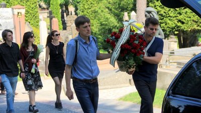 Як Львів провів у останню путь Андрія Квятковського