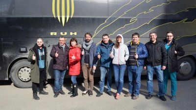 Четвертий евакуаційний конвой з онкохворими дітьми вирушив до Польщі