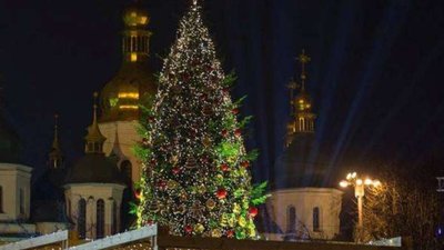 Через снігопад головна ялинка країни "запізнюється"