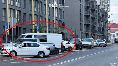 У Львові на вулиці облаштували проблеми для водіїв (ФОТО)