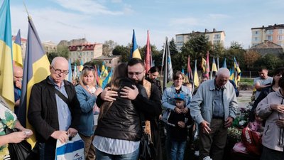 На Личаківському цвинтарі вшанували пам’ять загиблого на війні археолога і науковця Андрія Филипчука