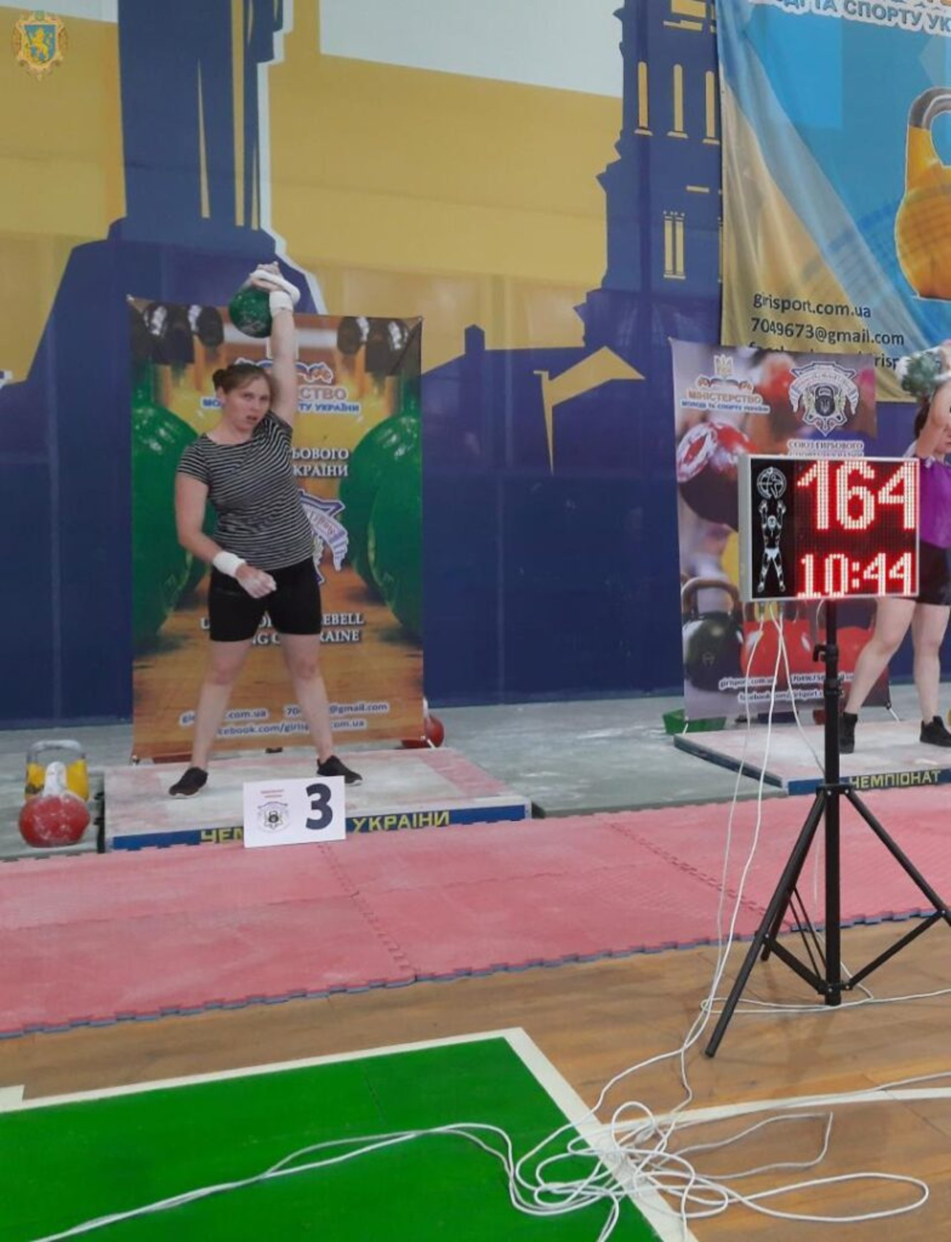 Львів’янка виборола 6 золотих медалей на чемпіонаті України з гирьового спорту
