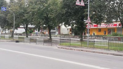 У Львові на Пасічній обмежили заїзд на парковку (ФОТО)