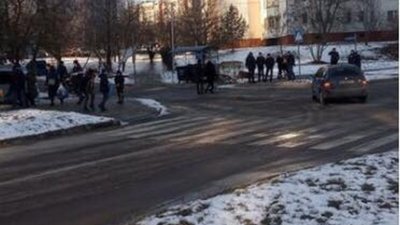 У Львові на перехресті трапилась аварія (ФОТО)