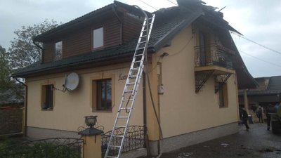На Самбірщині ліквідували пожежу в житловому будинку