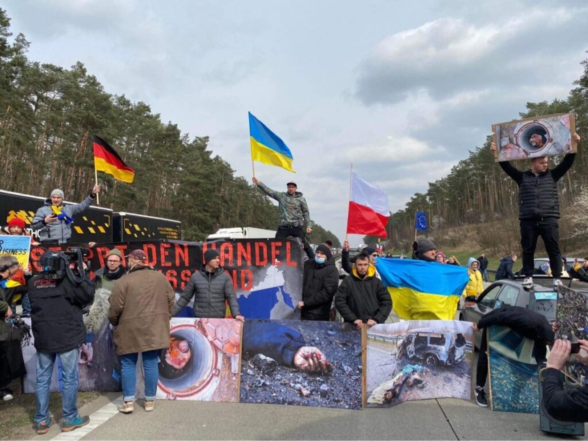 Активісти заблокували польсько-німецький кордон
