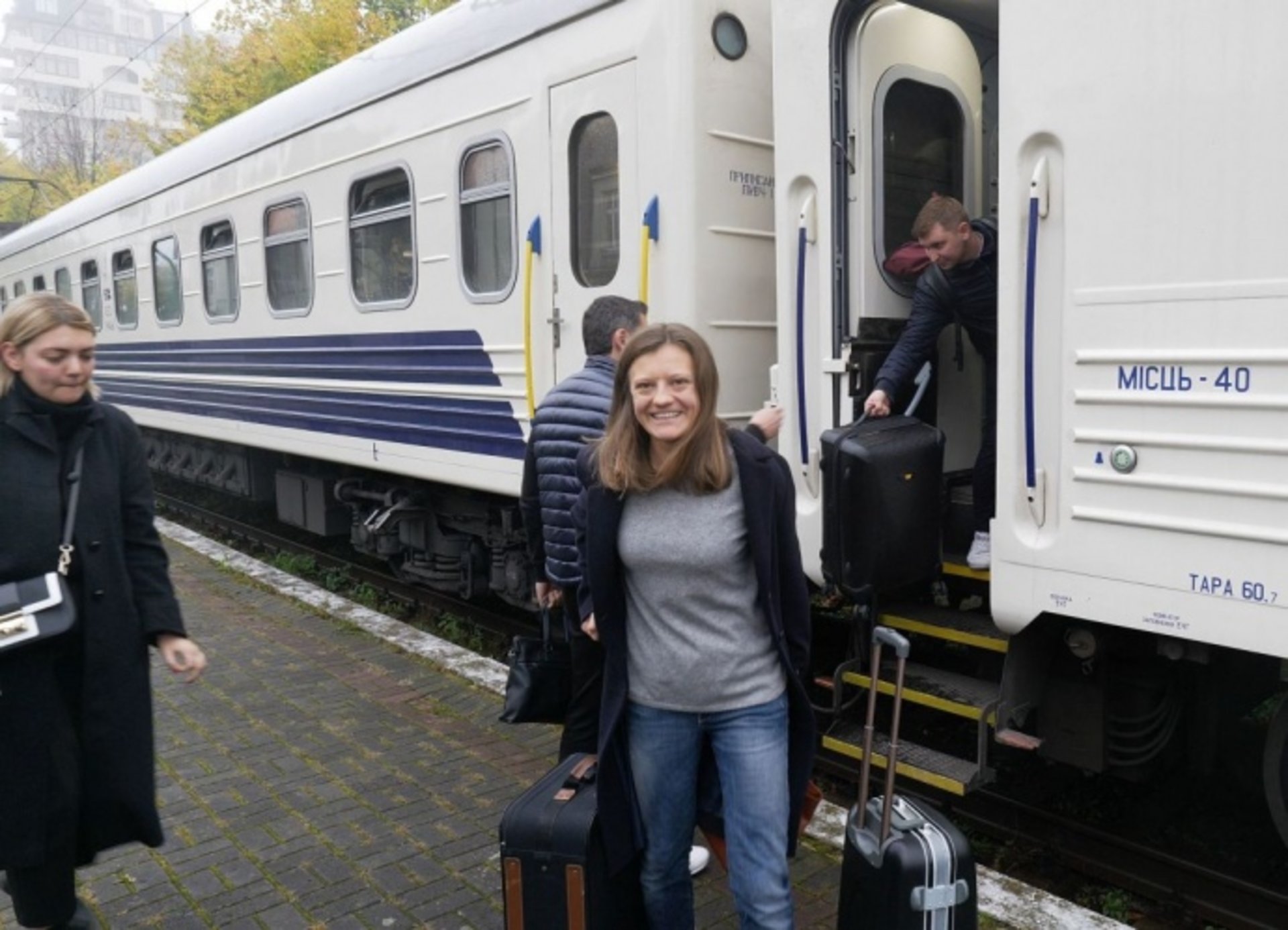 "Слуги народу" приїхали до Трускавця, фото УП