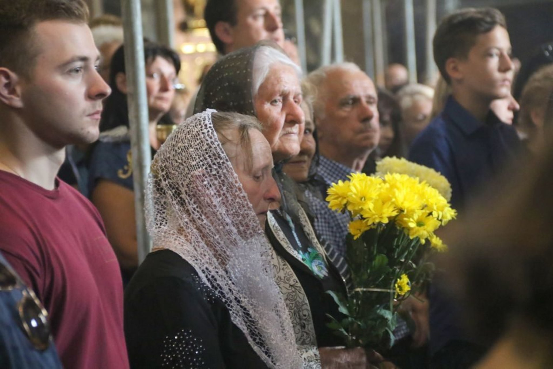 Прощання з бійцем Юрієм Довгаником, Львів, 04.06.18