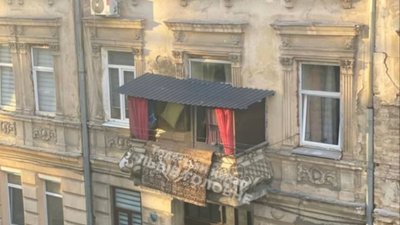 У Львові оригінально прикрасили балкон (ФОТО)